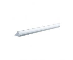 Paulmann 70439 - Lampara Led para esquina, plastico, color Gris, 20 x 4.90 x 3.15 cm