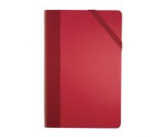 Milan 57051CLR - Libreta, medio, color roja