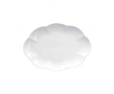 PORCELLANA Villadeifiori Fuente Ovalada, Porcelana, Multicolor, 36Â x 0,1Â x 0,1Â cm