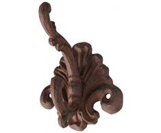 Esschert LH121 - Colgador de Pared (Hierro Fundido)