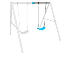 HUDORA Columpio Vario 64036 - BalancÃ­n para Exteriores, Columpio Infantil, Columpio de jardÃ­n, Multicolor