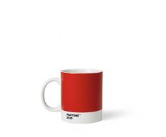 Pantone Taza de café, Porcelana, Red 2035, 8.4 x 8.4 x 12.1 cm