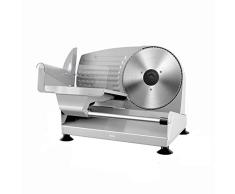 eldom Cortafiambres Eléctrico KR400, Maquina de Cortar Fiambre, Maquina cortadora de Pan,150W, Incluye 2 Cuchillas de Acero Inoxidable, Sistema Protector de Manos