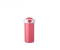 Mepal - Vaso Escolar Campus - Vaso de Bebida - Taza Escolar a Prueba de Fugas para NiÃ±os - Vaso de Bebida Reutilizable - Sin BPA y apto para Lavavajillas - 300 ml - Pink
