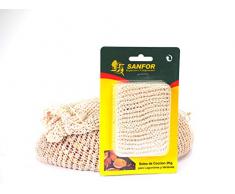 Sanfor Bolsa de cocción legumbres de 2 kg | Apta para todo tipo de ollas a presión | Algodón 100% | Color Marrón