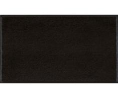 Wash+Dry - Alfombra Raven Black 75x120, Negro