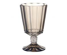 Villeroy & Boch Opéra Smoke Copa de vino, Set de 4, 285 ml, Vidrio de cristal, Transparente/Gris