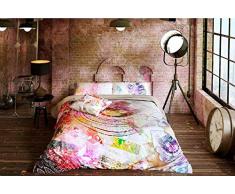 Lois Funda Nordica Kimera Cama de 135 cm, Gris