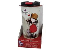 Stor8412497002924Aislado Acero Inoxidable Térmica Café Vaso, 425 ml Capacidad, Gorjuss