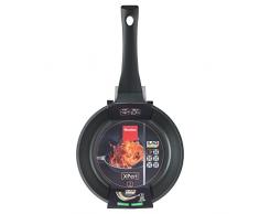 Metaltex XPERT - Sartén Aluminio Fundido, 20 cm, antiadherente 3 capas, Full Induction válido para todo tipo de cocinas