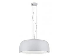 Trio Lighting Baron lámpara colgante, 40 W, Blanco Mate