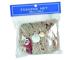 Out of the blue Red decoración con diseño de Concha 20 x 20 cm