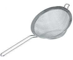 Fackelmann 42440 - Colador con Borde Plano, 15 centÃ­metros, Acero Inoxidable