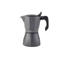 Oroley - Cafetera Italiana Petra InducciÃ³n Base de Acero Inoxidable, 12 Tazas