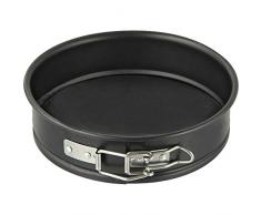 Zenker Molde Desmontable Special Mini, Acero con Revestimiento Antiadherente Teflon, Negro, Ø 16x4,5 cm