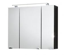 Posseik 5681-84 Rima - Armario de baño con espejo (80 cm)