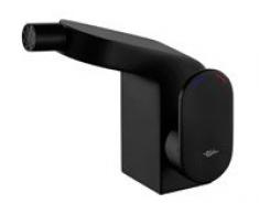 Bisk Grifo Bidet Futura Single Lever Negro 36x16.5x9 cm