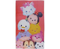 CTI 042971Â Disney Tsum Tsum Minnie & Co Toalla de Playa Rojo 70Â x 120Â cm