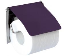 Gelco Design 707139 Lounge - Portarrollos para baño, color morado
