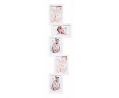 Deknudt Frames Marco para Fotos (9,91 x 14,86 cm), Color Blanco