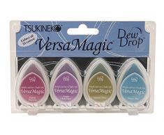 Tsukineko 4 Piezas joyero Juego de Almohadilla de blatter Dijo