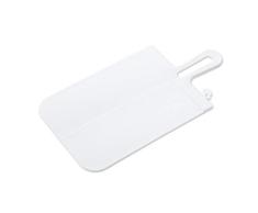 Koziol Snap - Tabla de Cocina Plegable, para Cortar Alimentos, 46,4 x 24,2 x 8 cm, Color Blanco sÃ³lido