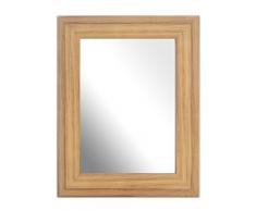 Inov8 7 x 12,7 cm Marco para Espejo Tradicional, 2 Unidades, Madera de Roble 313