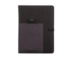 XD Design Cubierta para libreta A5 Kyoto, Negro, Black