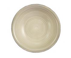 ZVILLA DESTE Set Plato Hondo 6 Uds. Bi-Baita Gris