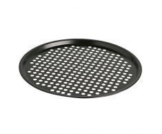 Quid Sweet Grey Bandeja Pizza Acero Pintado 30x0,9cm Negro