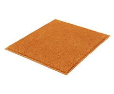 Kleine Wolke 4018488150 Kansas - Alfombra de WC (50 x 50, algodón), Color Naranja