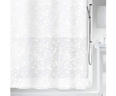 Spirella colección Bang, Cortina de Ducha Textil 180 x 200, 100% Polyester, Blanco, weiÃ, x cm