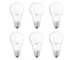 Osram Star Bombilla LED E27, 8.5W equivalente a 60W - Blanco frÃo 4000K, 6 Unidades