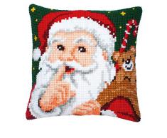 Vervaco Almohada - Shh! Papá Noel