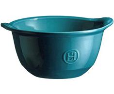 Emile Henry EH602149 - Cuenco para gratinar, cerÃ¡mica, azul calÃ¡n, 0,55 litros