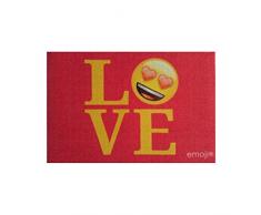 Rockbites Design 1012511210 Felpudo, Poliamida, Negro, 40 x 60 cm