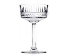 Pasabahce 471504 Elysia - Juego de 4 copas de champÃ¡n, cristal, transparente, 26 cl