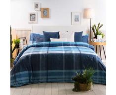 Sancarlos EDIMBURGO Fundas NÃ³rdicas Estampadas, Azul, Cama 105