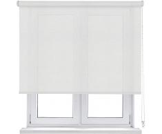 Estoralis Stannis - Estor Enrollable Screen/Apertura 5%, 110 x 230 cm, Blanco Roto