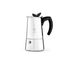 Bialetti - Musa de InducciÃ³n, Cafetera Italiana para Espressos de acero inoxidable, adecuado para todo tipo de Placas, 10 Tazas de cafÃ© (430 Ml), Plateada