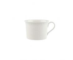 Villeroy & Boch Cellini - Taza, 350 ml, porcelana premium, color blanco