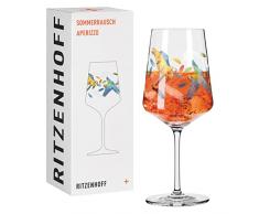 RITZENHOFF 2841011 - Vaso de aperitivo, 500 ml, serie Summer Rush n.Âº 11 con colorido diseÃ±o de loros, fabricado en Alemania