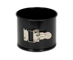 patisse 02819 - Molde para pannetone con Borde Alto (Antiadherente, Acero Revestido, 12 cm), Color Negro