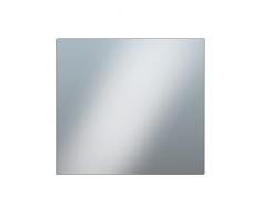 Baikal Espejo de BaÃ±o, Varias Formas y Medidas Disponibles. OpciÃ³n con y Sin LED. Estilos Que se adaptan al baÃ±o o Cualquier Estancia del hogar. 90 x 80 cm Espejo Liso
