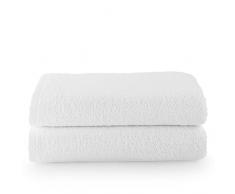 Top Towel - Juego de 2 Toallas de baÃ±o o Ducha - Toallas baÃ±o - 100% AlgodÃ³n - 500g/m2 - Medida 70x140cms