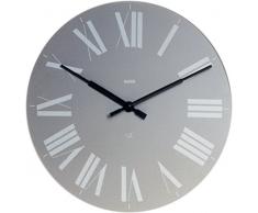 Alessi 12 G - Reloj de pared, color gris