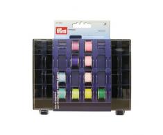 Prym - Caja para bobinas (3 x 13 x 16 cm, 32 Compartimentos)