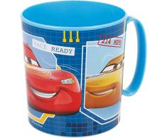 2218, Taza Disney Cars; Capacidad 360 ml; Producto Reutilizable; Libre BPA; Apto para microondas