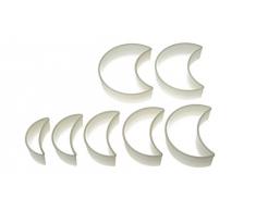 silikomart Set de Cortapastas con Forma de Luna