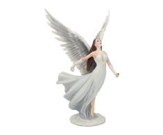 Nemesis Now Ascendance Anne Stokes - Figura Decorativa (Resina, 28 cm), Color Blanco